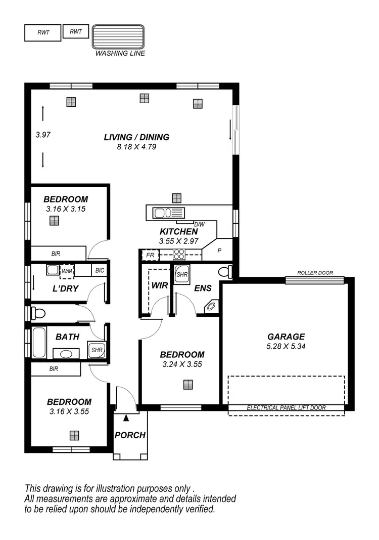 Floorplan of Homely house listing, 19 Whitbread Avenue, Klemzig SA 5087