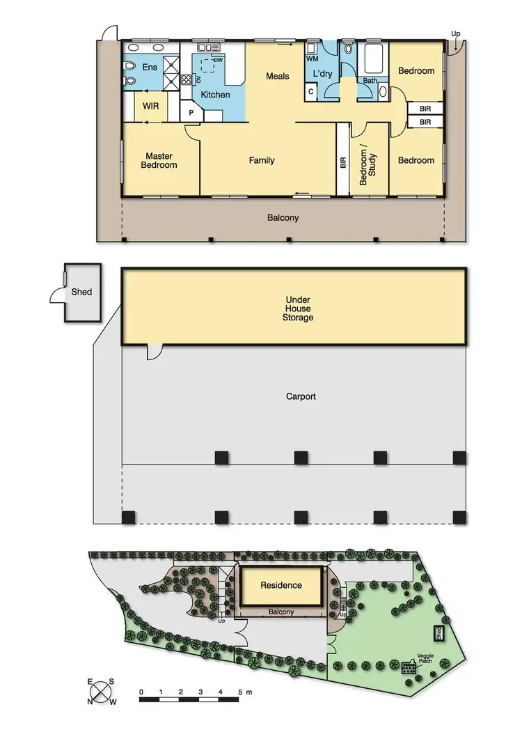 Floorplan of Homely house listing, 3 Eaton Close, Diamond Creek VIC 3089