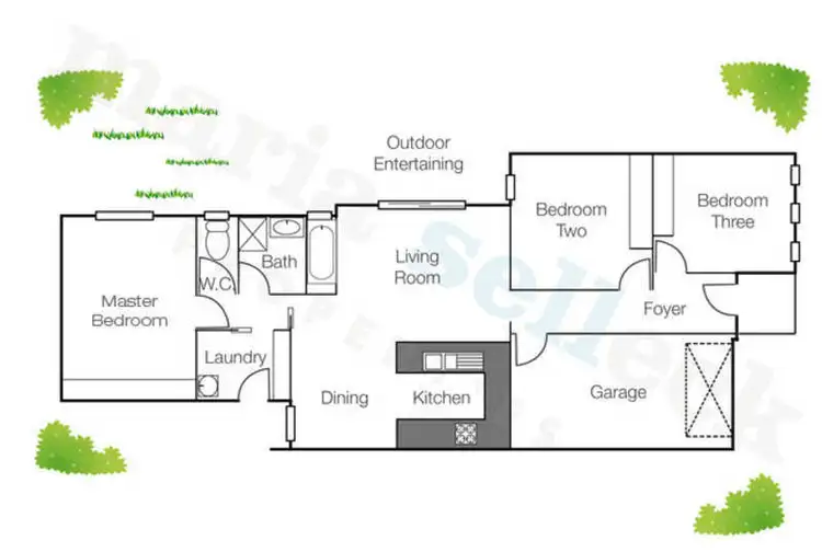 Floorplan of Homely house listing, 85 Wunderly Circuit, Macgregor ACT 2615