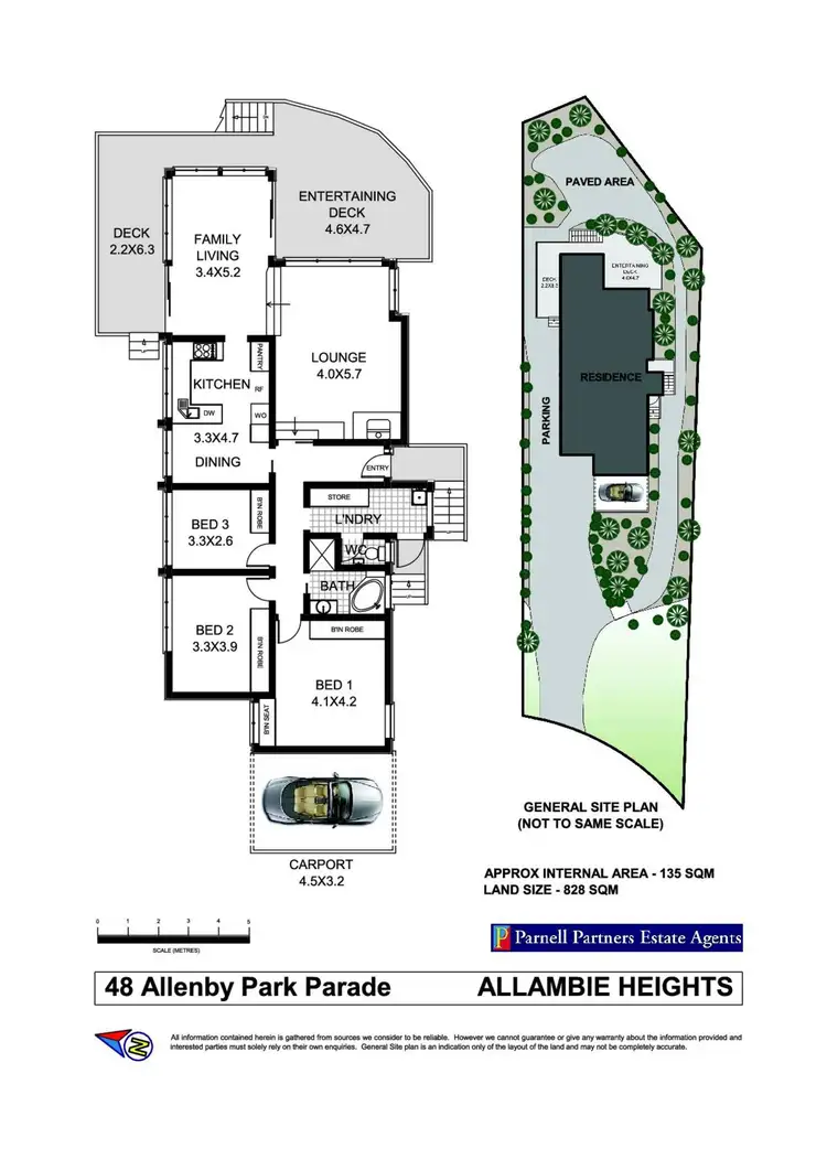 Floorplan of Homely house listing, 48 Allenby Park Parade, Allambie Heights NSW 2100
