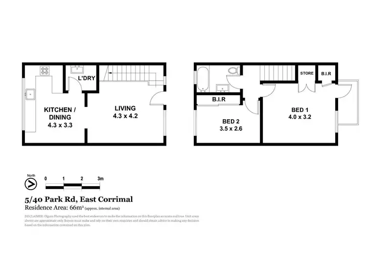Floorplan of Homely unit listing, 5/40 Park Road, Bellambi NSW 2518