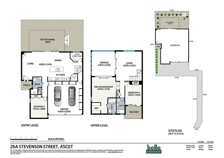 Floorplan of Homely house listing, 26A Stevenson Street, Ascot QLD 4007