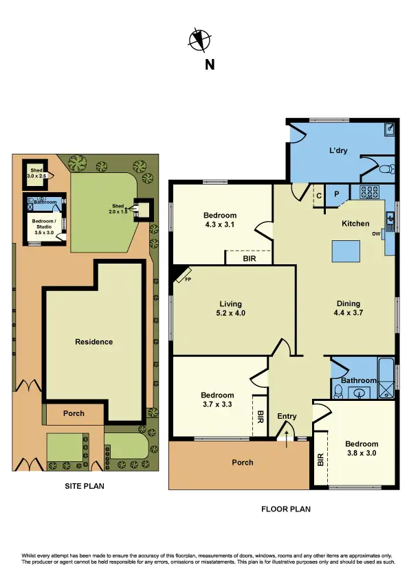 Floorplan of Homely house listing, 5 Junction Street, Newport VIC 3015