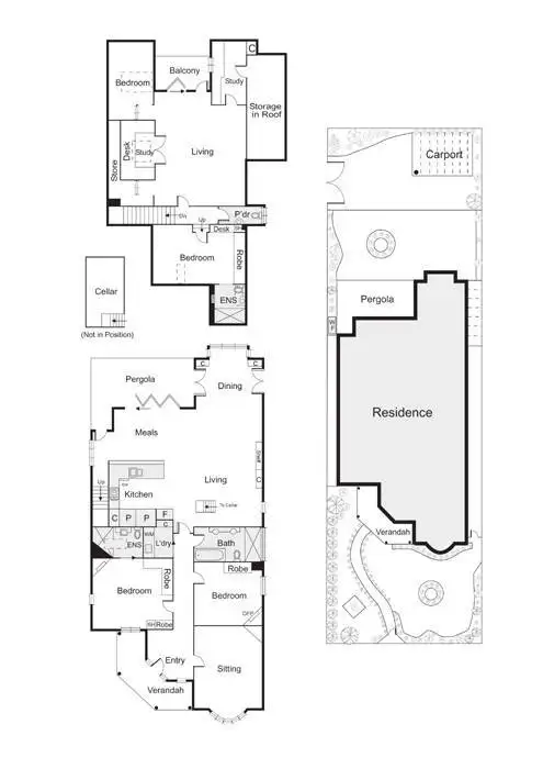 Floorplan of Homely house listing, 68 Milton Street, Elwood VIC 3184