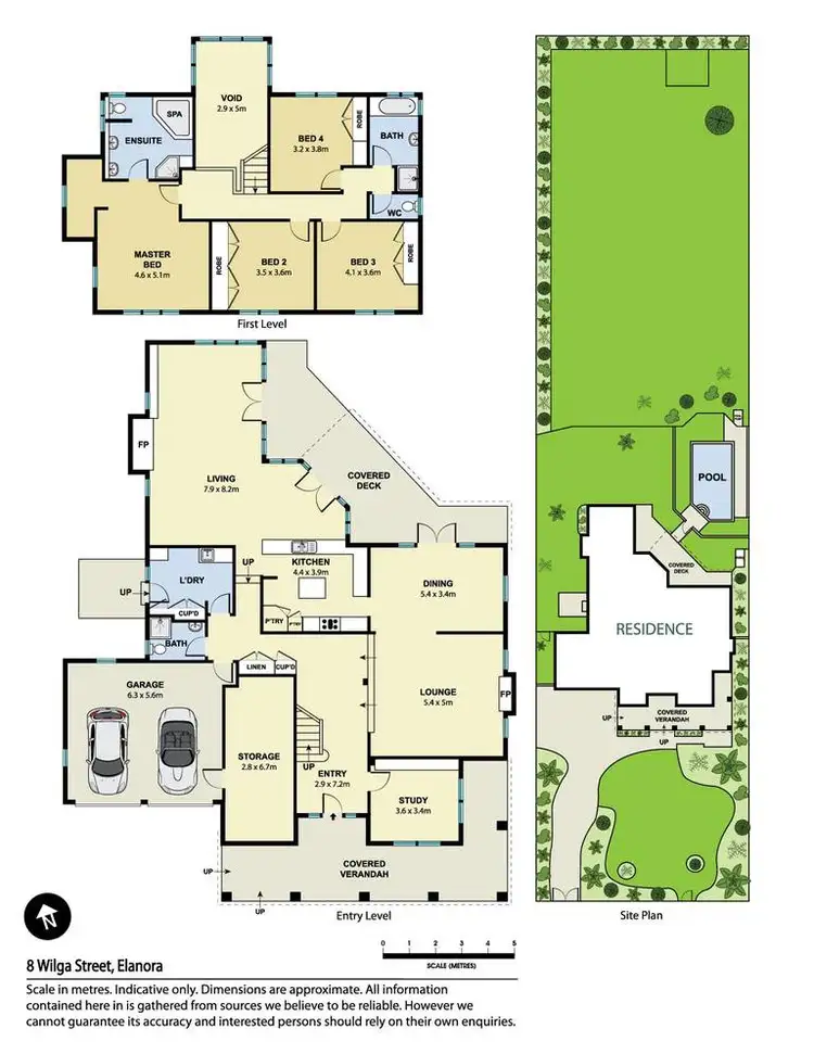 Floorplan of Homely house listing, 8 Wilga Street, Elanora Heights NSW 2101