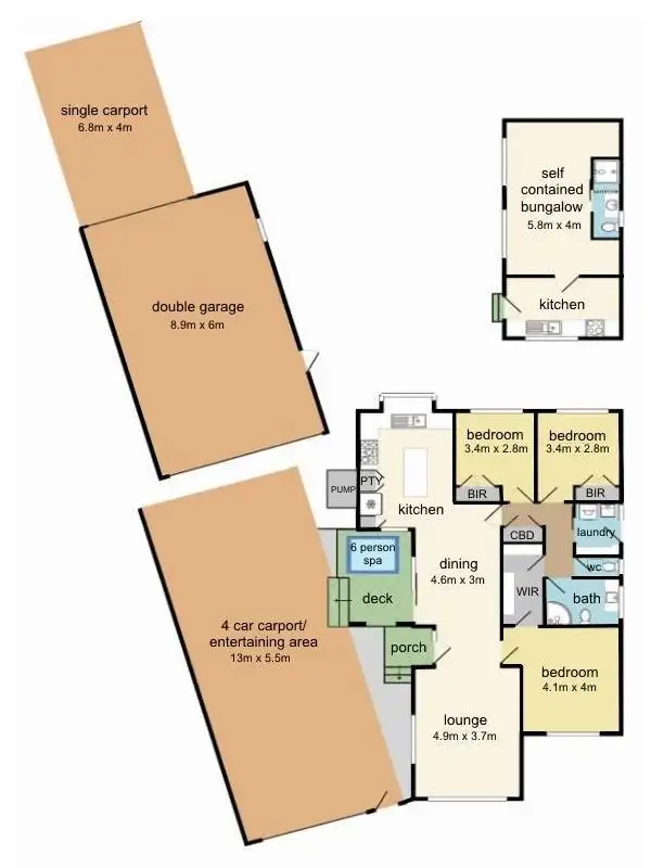 Floorplan of Homely house listing, 85 Farnham Road, Bayswater VIC 3153