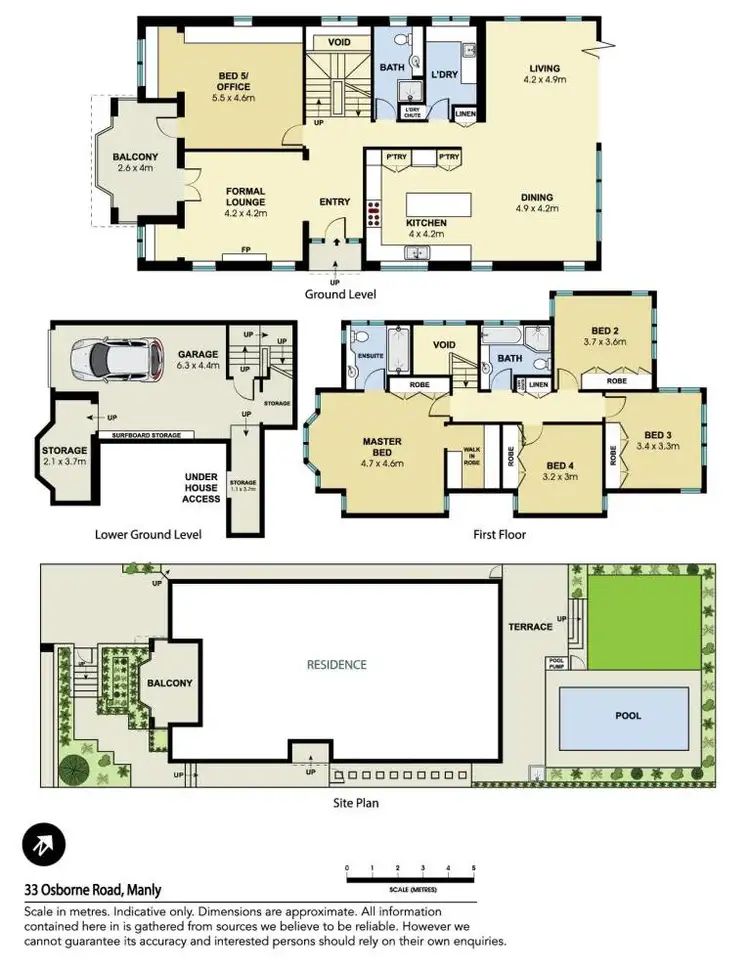 Floorplan of Homely house listing, 33 Osborne Road, Manly NSW 2095