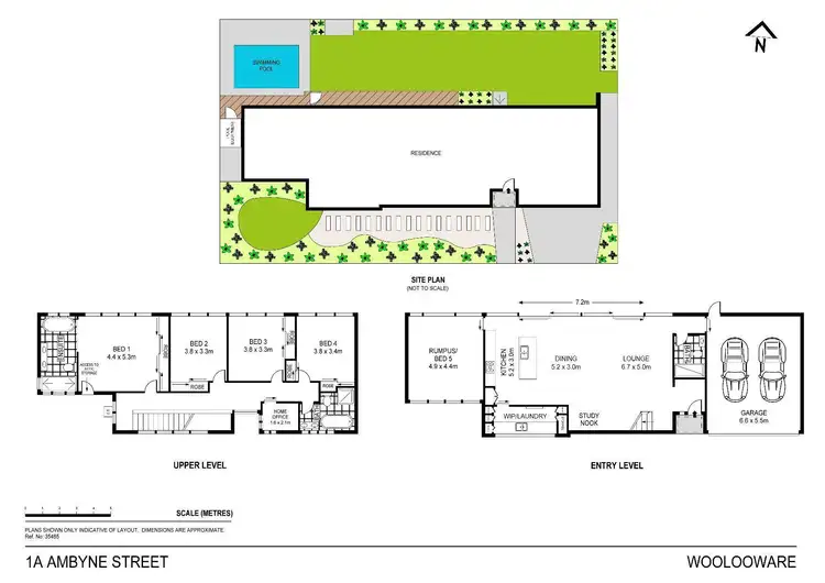 Floorplan of Homely house listing, 1a Ambyne Street, Woolooware NSW 2230