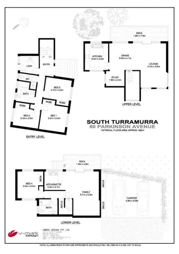 Floorplan of Homely house listing, 60 Parkinson Avenue, Turramurra NSW 2074