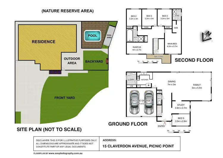 Floorplan of Homely house listing, 15 Claverdon Avenue, Picnic Point NSW 2213