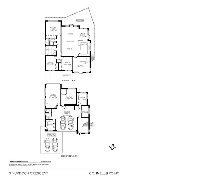 Floorplan of Homely house listing, 3 Murdoch Crescent, Connells Point NSW 2221