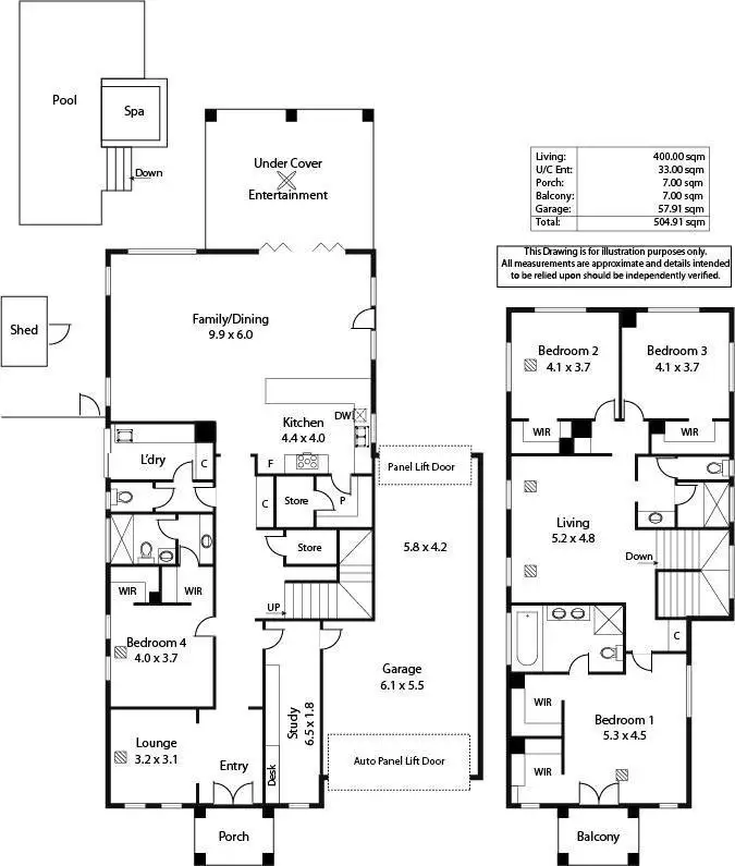 Floorplan of Homely house listing, 22 Birdwood Street, Netherby SA 5062