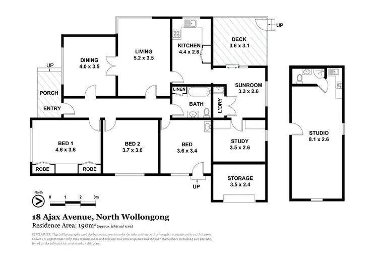 Floorplan of Homely house listing, 18 Ajax Avenue, North Wollongong NSW 2500
