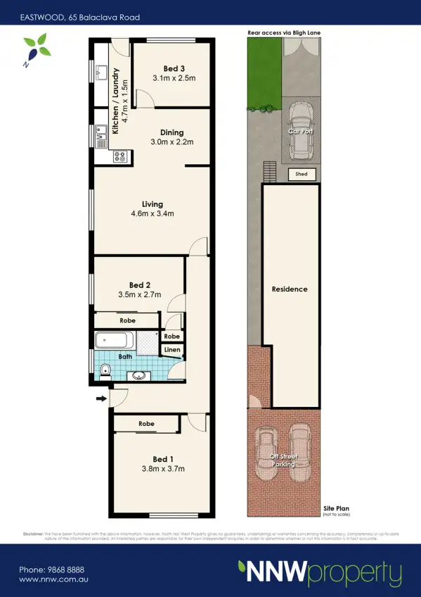 Floorplan of Homely house listing, 65 Balaclava Road, Eastwood NSW 2122