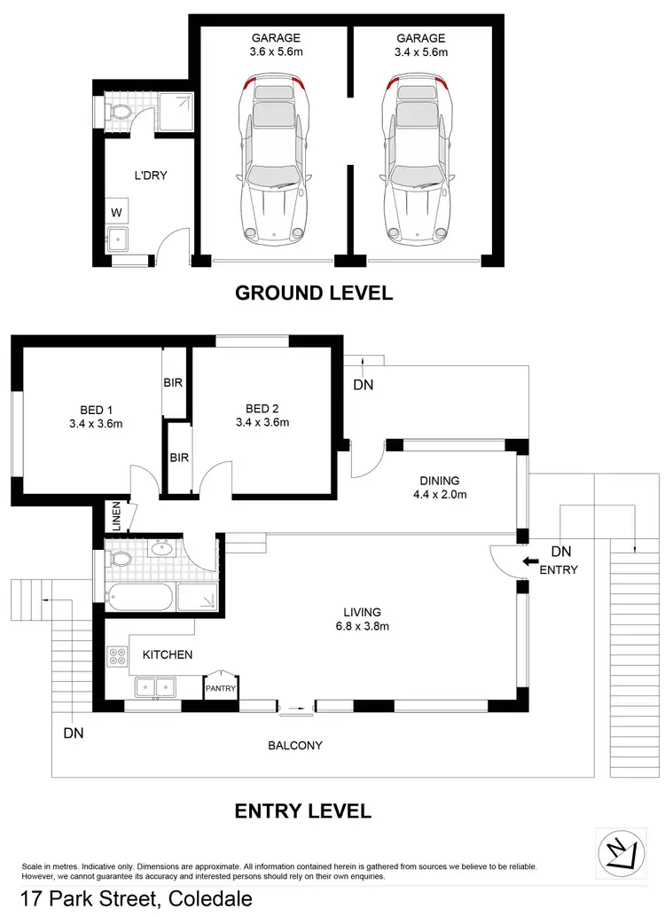 Floorplan of Homely house listing, 17 Park Street, Coledale NSW 2515