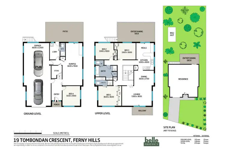 Floorplan of Homely house listing, 19 Tombondan Crescent, Ferny Hills QLD 4055