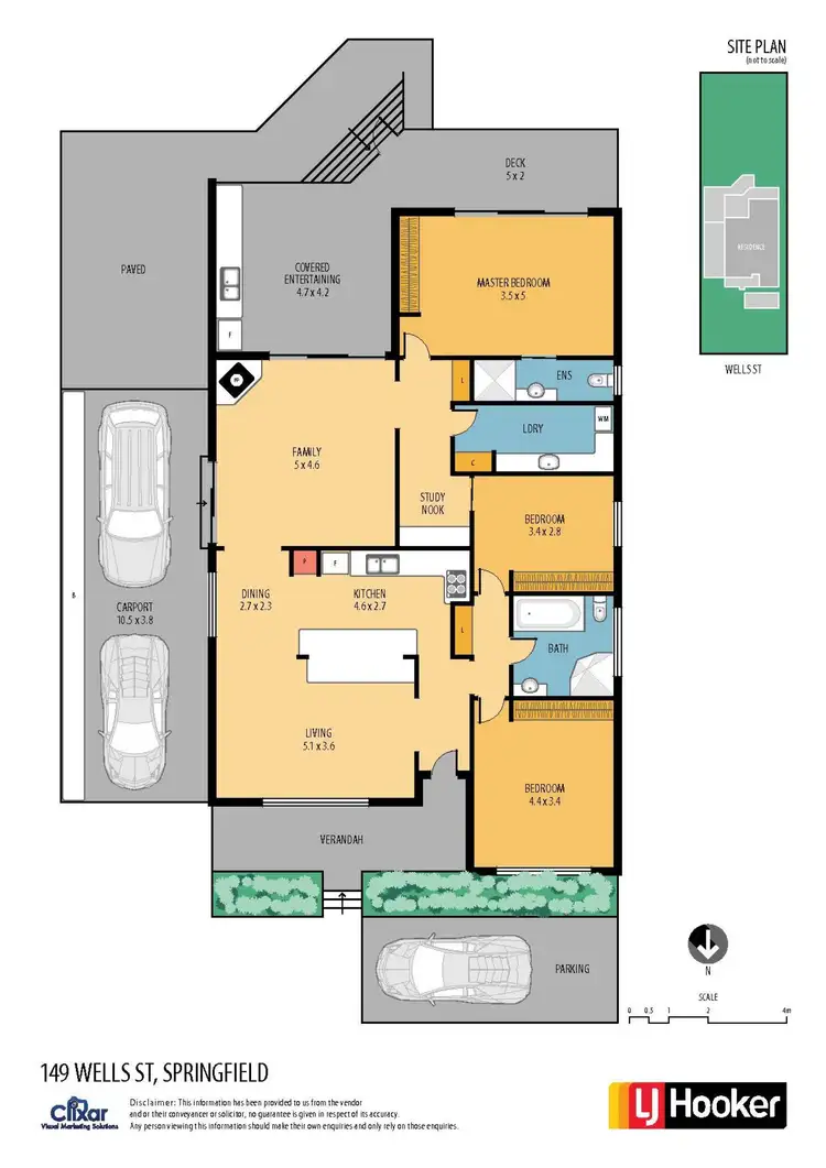 Floorplan of Homely house listing, 149 Wells Street, Springfield NSW 2250