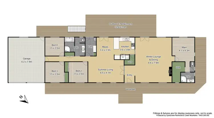 Floorplan of Homely house listing, 24 Timms Hill Road, Kurrajong NSW 2758