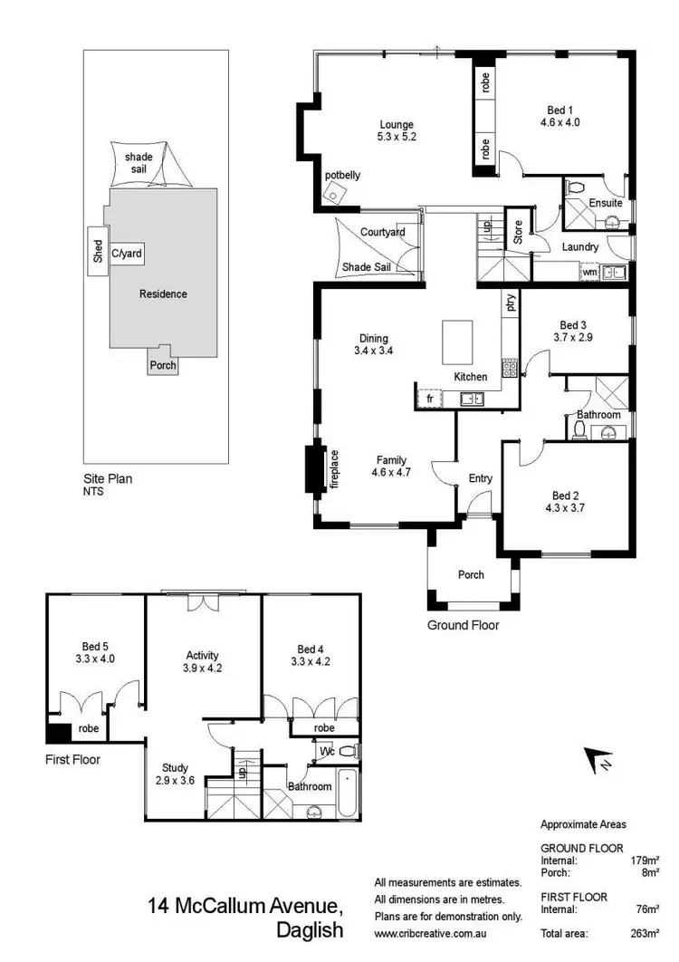 Floorplan of Homely house listing, 14 McCallum Avenue, Daglish WA 6008