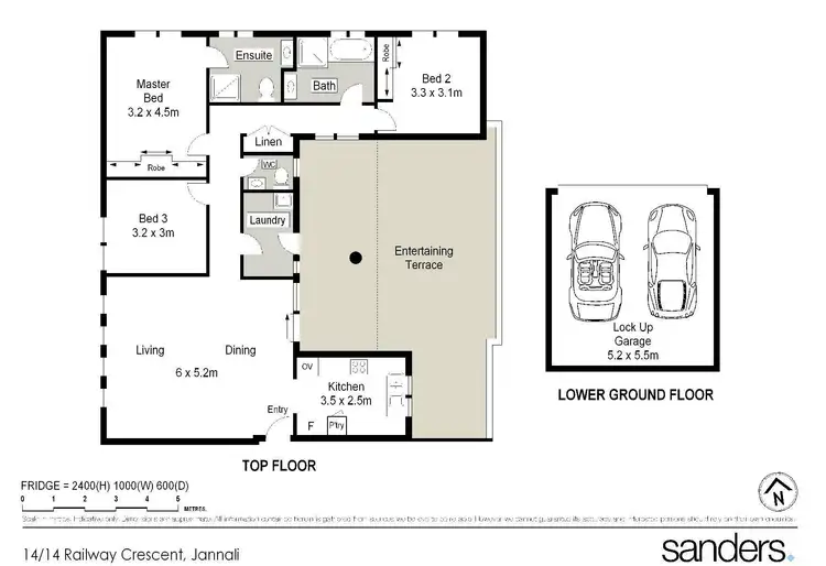 Floorplan of Homely apartment listing, 14/14-18 Railway Crescent, Jannali NSW 2226