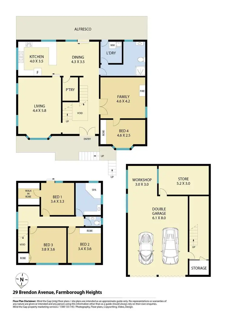 Floorplan of Homely house listing, 29 Brendon Avenue, Farmborough Heights NSW 2526