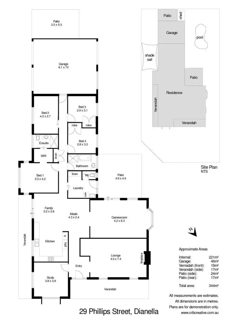 Floorplan of Homely house listing, 29 Phillips Street, Dianella WA 6059