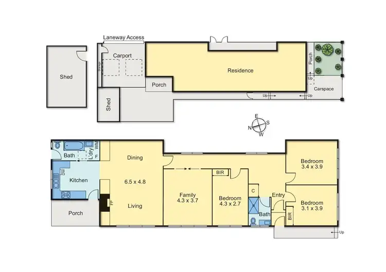 Floorplan of Homely house listing, 31 Raleigh Street, Thornbury VIC 3071