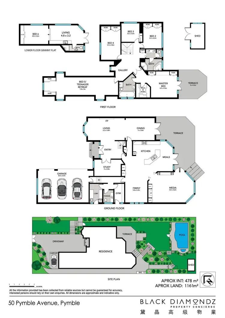 Floorplan of Homely house listing, 50 Pymble Avenue, Pymble NSW 2073