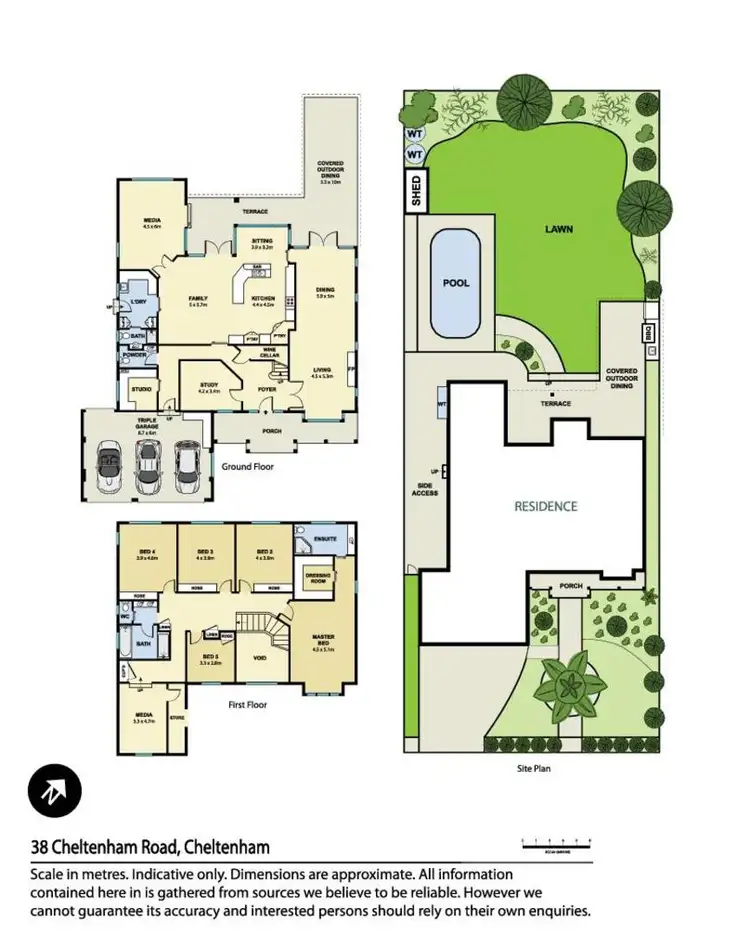 Floorplan of Homely house listing, 38 Cheltenham Road, Cheltenham NSW 2119