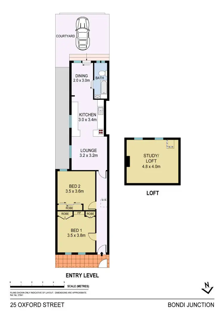 Floorplan of Homely house listing, 25 Oxford Street, Bondi Junction NSW 2022