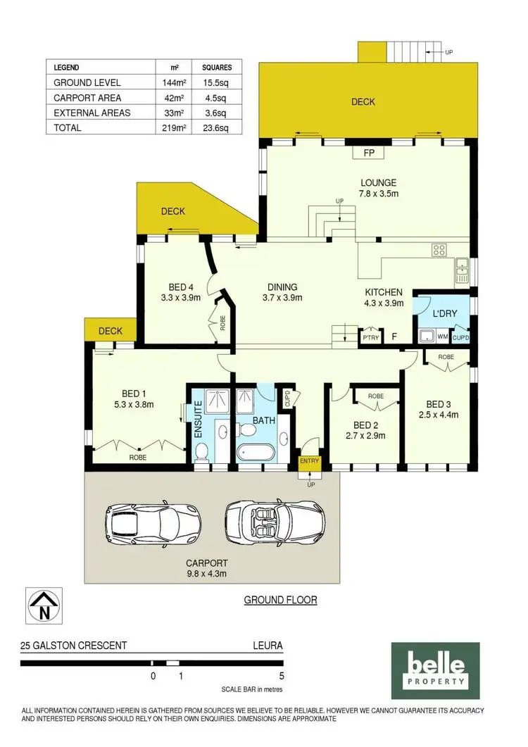 Floorplan of Homely house listing, 25 Galston Crescent, Leura NSW 2780