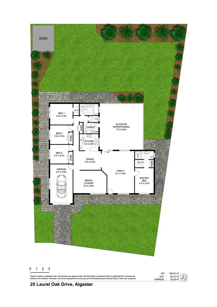 Floorplan of Homely house listing, 25 Laurel Oak Drive, Algester QLD 4115