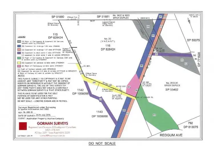 Floorplan of Homely house listing, 2D Redgum Avenue, Cronulla NSW 2230