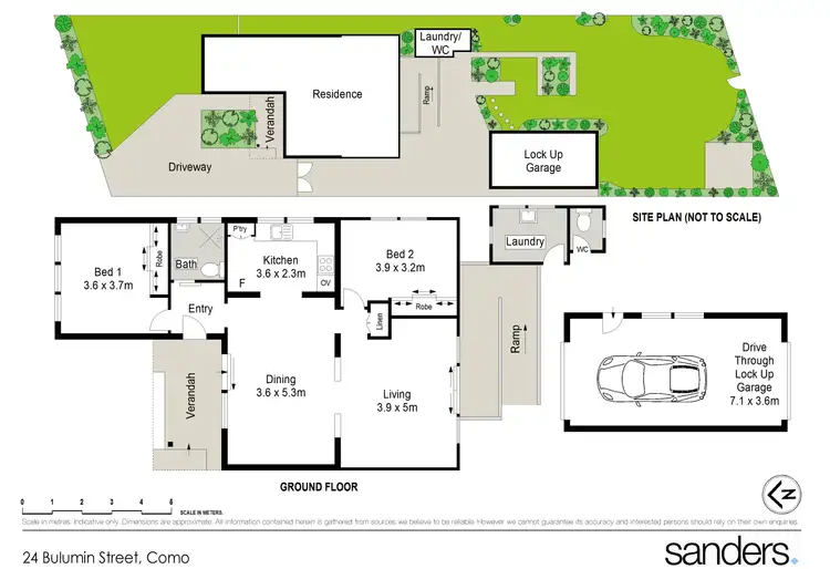 Floorplan of Homely house listing, 24 Bulumin Street, Como NSW 2226