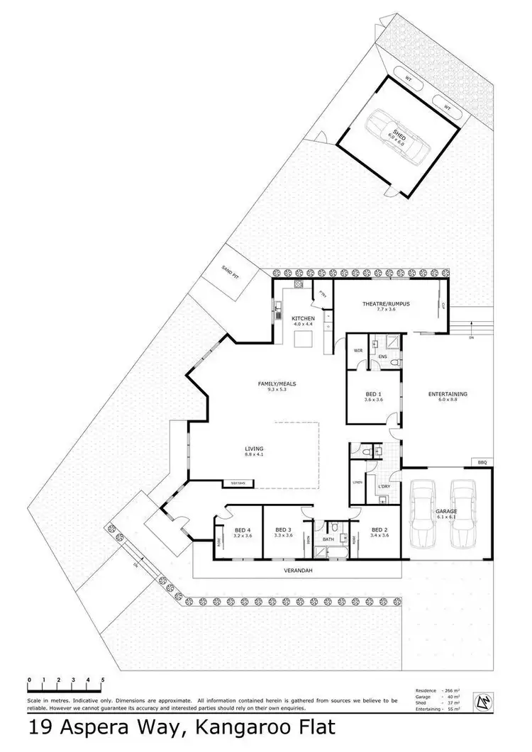 Floorplan of Homely house listing, 19 Aspera Way, Kangaroo Flat VIC 3555