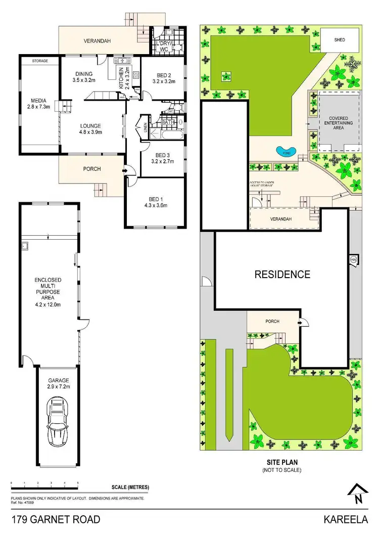 Floorplan of Homely house listing, 179 Garnet Road, Kareela NSW 2232