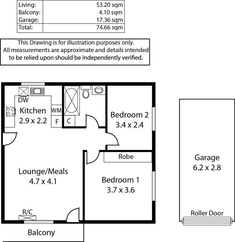Floorplan of Homely house listing, 4/2 Newman Street, Forestville SA 5035