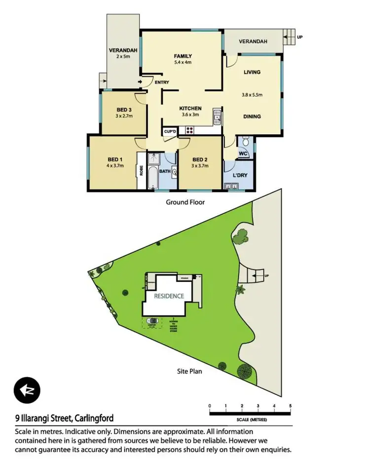 Floorplan of Homely house listing, 9 Illarangi Street, Carlingford NSW 2118