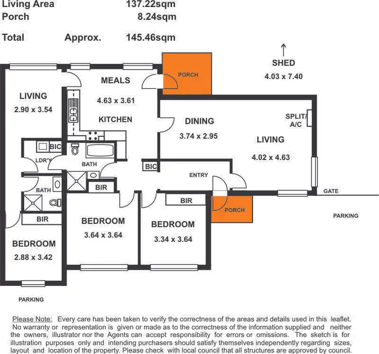 Floorplan of Homely house listing, 3 Culross Avenue, Myrtle Bank SA 5064