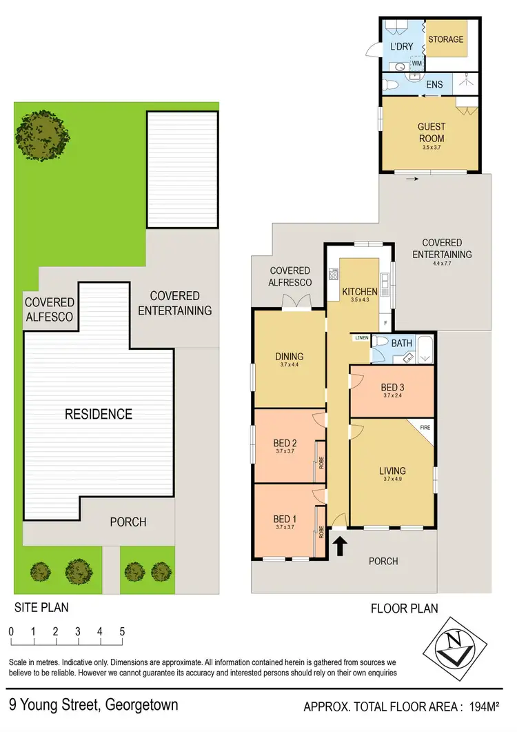 Floorplan of Homely house listing, 9 Young Street, Georgetown NSW 2298