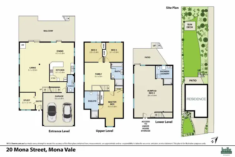 Floorplan of Homely house listing, 20 Mona Street, Mona Vale NSW 2103