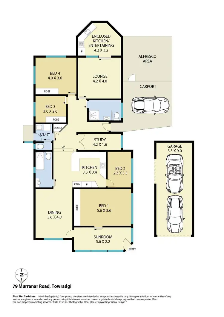Floorplan of Homely house listing, 79 Murranar Road, Towradgi NSW 2518