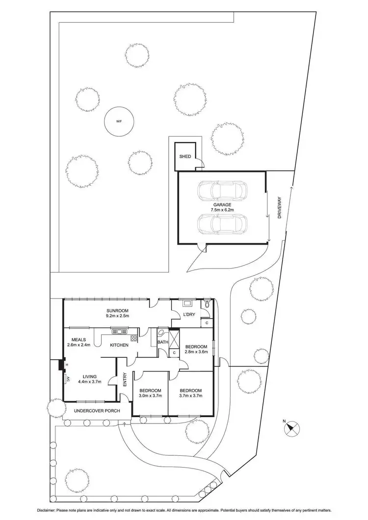 Floorplan of Homely house listing, 2 Jess Street, Reservoir VIC 3073