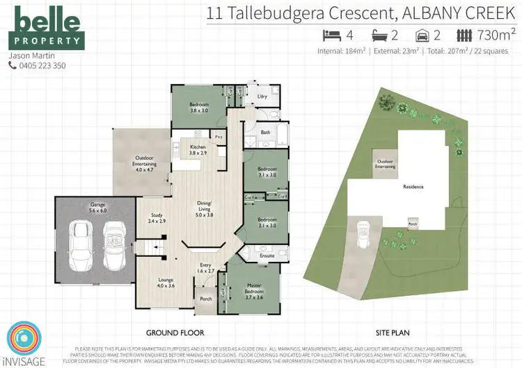 Floorplan of Homely house listing, 11 Tallebudgera Crescent, Albany Creek QLD 4035