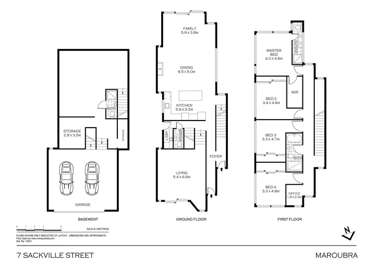 Floorplan of Homely house listing, 7 Sackville Street, Maroubra NSW 2035
