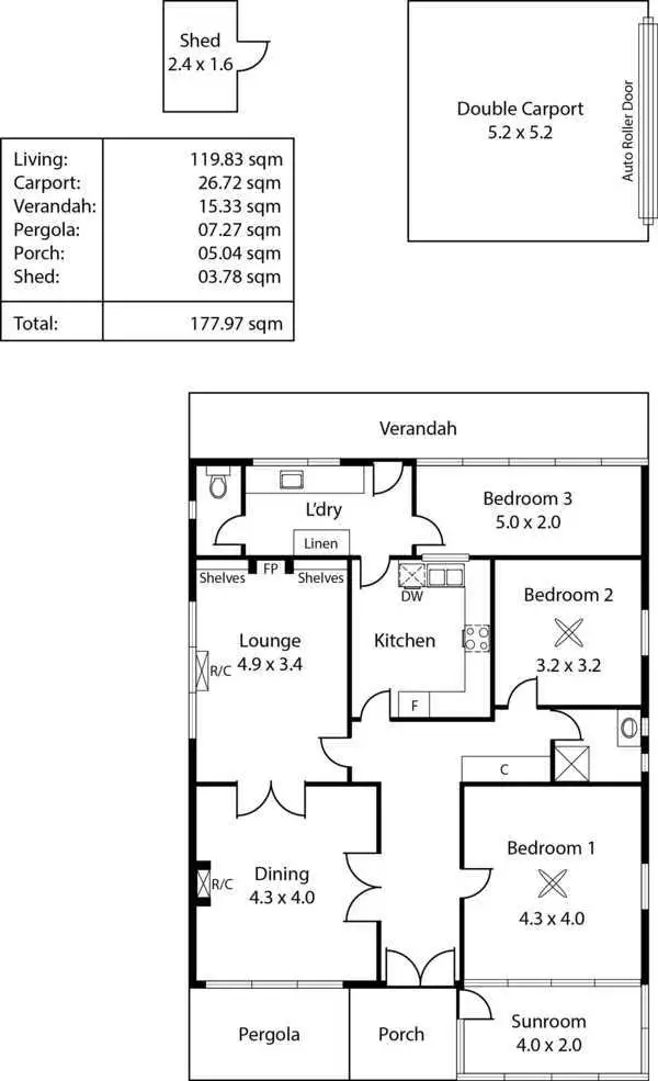 Floorplan of Homely house listing, 2A Ramsgate Street, Glenelg South SA 5045