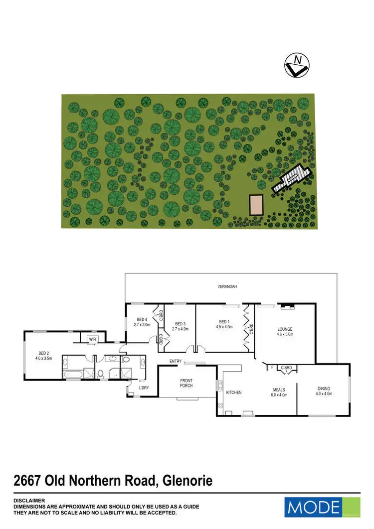 Floorplan of Homely house listing, 2667 Old Northern Road, Glenorie NSW 2157