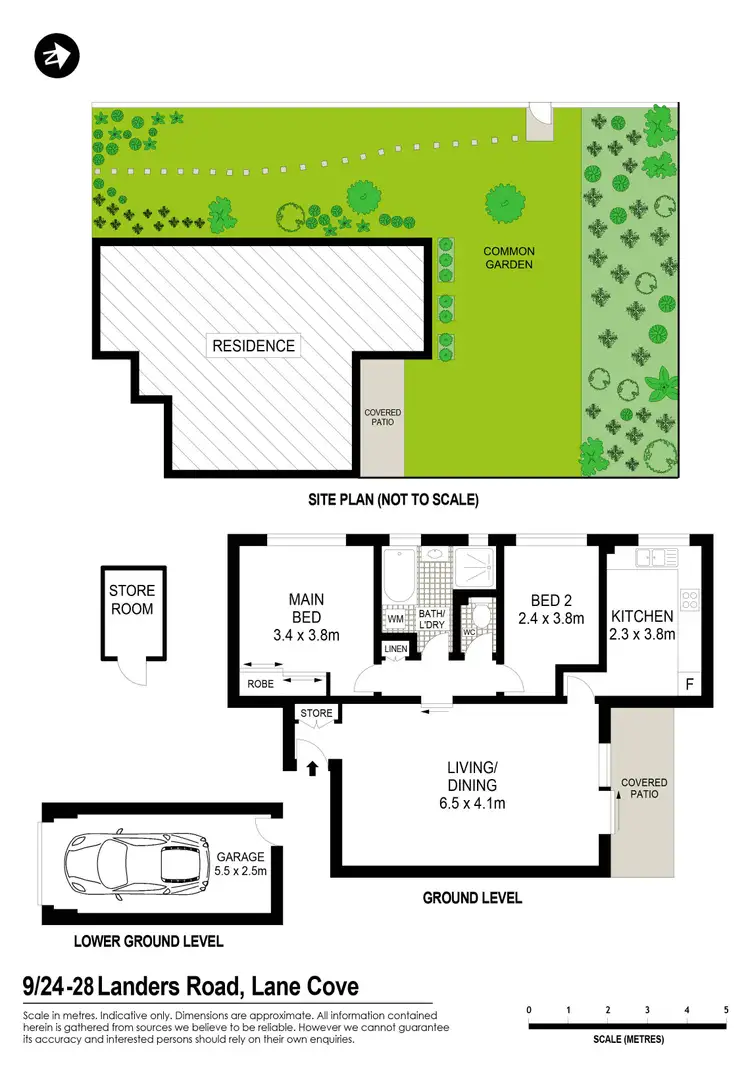 Floorplan of Homely apartment listing, 9/24 Landers Road, Lane Cove NSW 2066