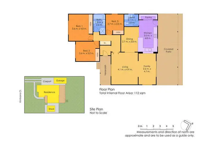 Floorplan of Homely house listing, 6 Kimbarra Close, Kotara NSW 2289