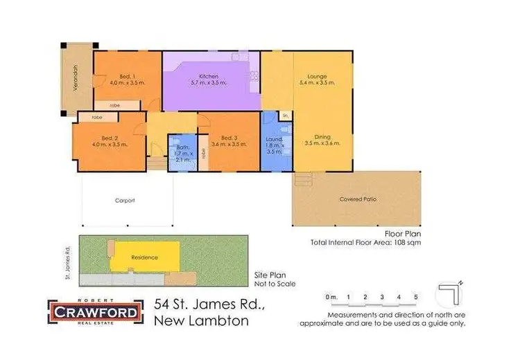 Floorplan of Homely house listing, 54 St James Road, New Lambton NSW 2305
